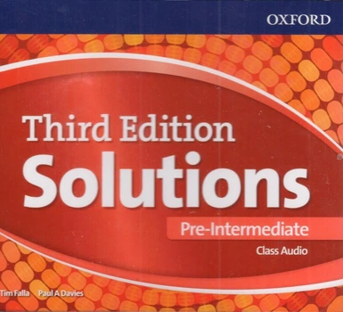 Аудіо CD Solutions 3rd Edition Pre-Intermediate: Class Audio CDs (3) ISBN: 9780194510677