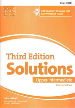 Книга для вчителя Solutions 3rd Edition Upper-Intermediate: Teacher's Guide with Teacher's Resource Disk ISBN: 9780194506649