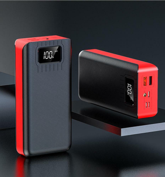 Внешний аккумулятор Power Bank 40000 mah Andowl Q-CD701 - с быстрой зарядкой (павер банк, портативная батарея)