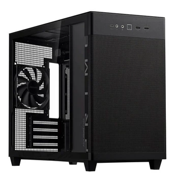 Корпус Prime AP201 Tempered Glas, без БП, 2xUSB3.2, 1xUSB Type-C, Tempered Glass side, mATX, чо Asus (teh0018905)