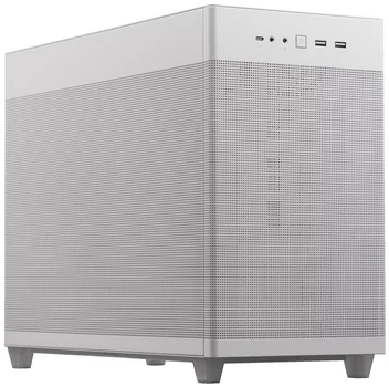 Корпус ASUS Prime AP201 CASE MESH, без БП, 2xUSB3.2, 1xUSB Type-C, mATX, White (90DC00G3-B39000)