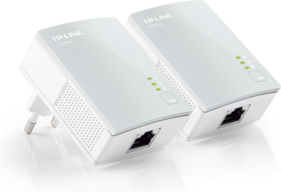 Ретранслятор TP-LINK Powerline TL-PA4010KIT 2PK AV600 1xFE (TL-PA4010KIT)