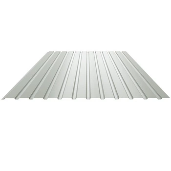 Профнастил стеновой KLEVERSTEEL ПС-10 1195/1155 мм 0,40 мм RAL 9003 Белый