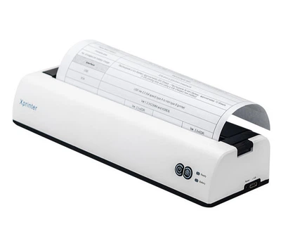 Аккумуляторный термопринтер для печати этикеток Xprinter XP-P81 + Bluetooth
