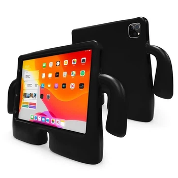 Противоударный детский чехол STR EVA для iPad Air 5 (10.9 дюймов), человечек с ручками Black