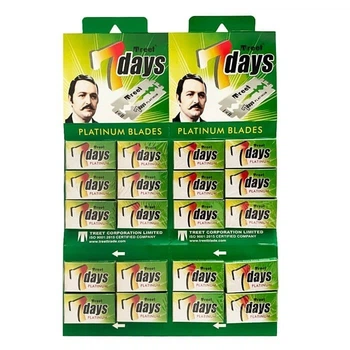 Леза для бритви Treet 7 days Platinum (100 лез)