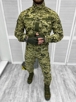 Тактичний військовий костюм Статутний ГОСТ ( Кітель + Штани ), Камуфляж: Піксель, Розмір: 52/4