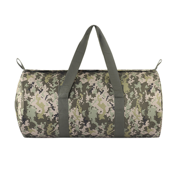 Баул пиксель военный тактический M-Tac, сумка-баул военная на 90л. камуфляж, большой рюкзак штурмовой