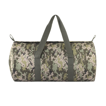 Баул піксель військовий тактичний M-Tac, сумка-баул військова на 90л. камуфляж, великий рюкзак штурмовий