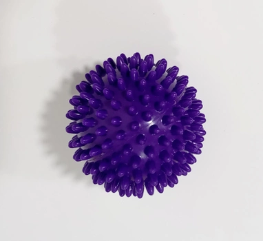 М'яч масажний 7,5см MS 2096-1 Profi ПВХ твердий Фиолетовый