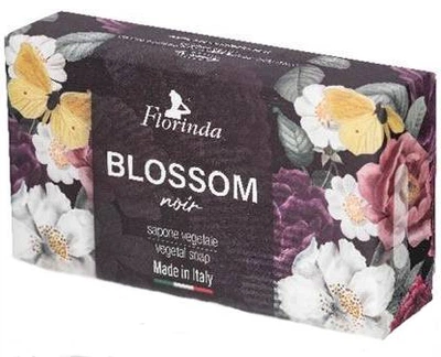 Мыло натуральное Florinda Черные цветы 200 г (8054608430556)