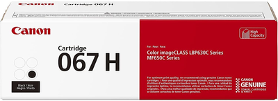Картридж Canon 067H MF651Cw/MF655Cdw/MF657Cdw/LBP631Cw/LBP633Cdw Black (3130 страниц) (5106C002)