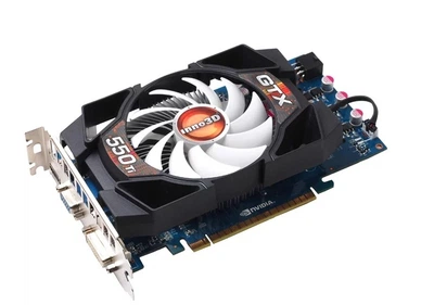 Видеокарта Inno3D PCI-Ex NVidia GeFORCE GTX 550 Ti 1GB GDDR5 ( 192 BIT ) ( DVI, VGA, HDMI ) Б/У