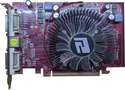 Видеокарта PowerColor PCI-Ex AMD RADEON HD4670 1GB GDDR3 ( 128 BIT ) ( DVI ) Б/У