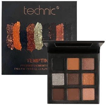 Палетка теней Technic Cosmetics Pressed Pigments Eyeshadow Palette - Tempting