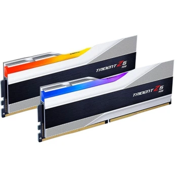 Модуль памяти G.Skill DDR5 32GB (2x16GB) 6800 Trident Z5 RGB Silver (F5-6800J3445G16GX2-TZ5RS)