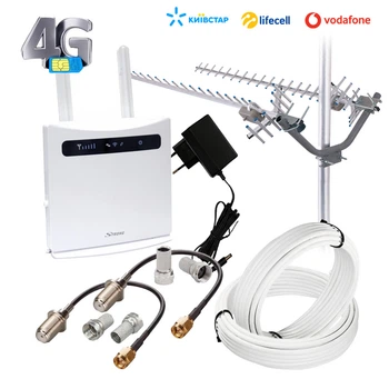 4G интернет комплект с Wi-Fi роутер 4G STRONG 300 3G/4G LTE и антенна ENERGY MIMO (Энергия)