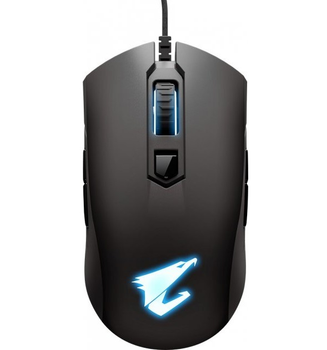 Мышь компьютерная Gigabyte AORUS M4 проводная/USB/6400 dpi/с подсветкой Черный