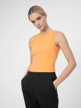 Топ жіночий 4F Tshirt F716 4FSS23TTSHF716-70S M Помаранчевий (5904698276875)