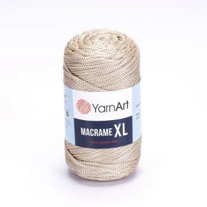 Турецкая пряжа для вязания ЯрнАрт&nbsp;Macrame XL( макраме xl) 166 светло-бежевый