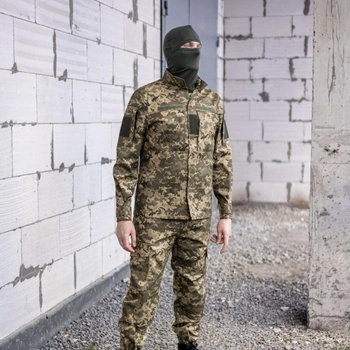 Чоловічий армійський костюм для ЗСУ Tactical тактична форма Піксель 7065 52 розмір