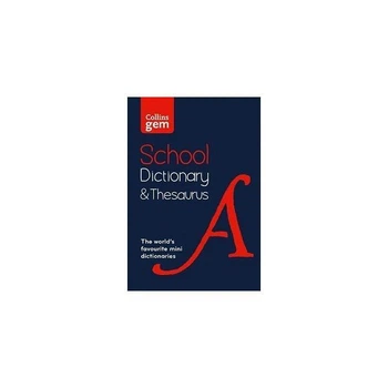 Книга Collins Gem School Dictionary & Thesaurus Collins (9780008321161)