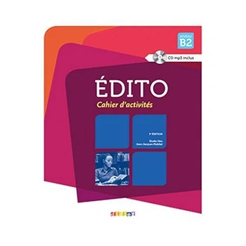 Книга Edito B2 3e Edition Cahier d'exercices + CD Didier (9782278081127)