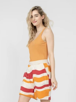 Майка жіноча Outhorn Sleeveless F008 OTHSS23TSLEF008-74S XS Жовта (5904698122189)
