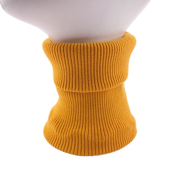 Хомут Рубчик Віскоза one size 02212 Гірчичний Talvi