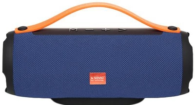 Акустична система Savio BS-021 portable speaker 10 W Stereo Blue (GKSSAVGLO0004)