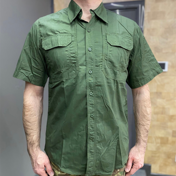 Армейская тактическая рубашка с коротким рукавом Yakeda Олива XL