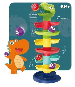 Розвивальна гра для дітей Гра з м'ячиками Dino