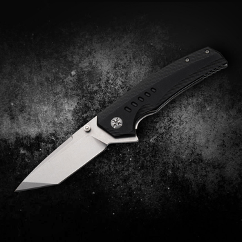 Нож Складной Танто Туристический Карманный Черный Хай-Тек BC 74