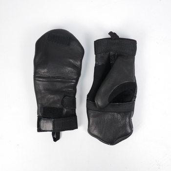 Тактичні армійські чорні зимові рукавички Zaromi, M