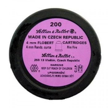 Патроны Флобера Sellier & Bellot Bellot Randz Curte кал. 4 mm short 200 шт (V355332 69159)