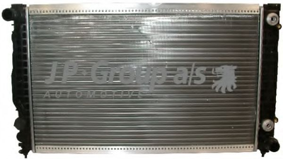 Радіатор охолодження A4/A6/Passat 97-05 2.4i/2.8i/2.5TDI (632x399x32) JP Group (1114204200)