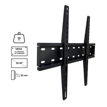 Кріплення ТВ Charmount TV04F Black 32"- 55"
