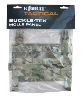 Панель для плитоноски Kombat UK Buckle-tek Molle Panel 24х15см Мультикам (1000-kb-btmp-btp)