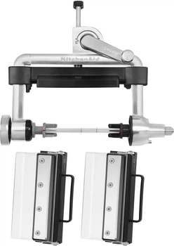 Насадка-резак KitchenAid 5KSMSCA для листовой нарезки овощей с 2 ножами металлическая