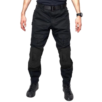 Тактичні штани Lesko B603 Black 32 розмір чоловічі штани військові з кишенями