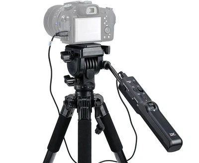Штатив с видеоголовкой и дистанционным управлением JJC TP-F2 - для Sony VCT-VPR1 (RM-VPR1) для Sony 4603