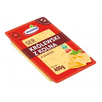 Сир Ser Krolewski z Kolna королівський нарізний 400 г
