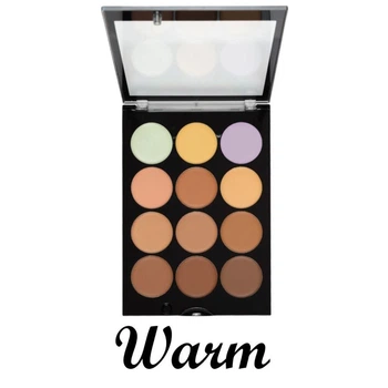 Палетка консилеров и корректоров MUA Correct & Conceal Cream Palette "Warm"