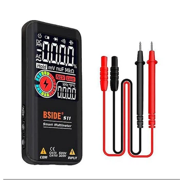 Цифровой мультиметр BSIDE S11 True RMS NCV 9999 отсчетов АКБ 800mAh фонарик Black (676991)