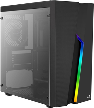 Obudowa Aerocool PGS BOLT MINI BLACK RGB (AEROPGSBOLTMINI-BK-R)