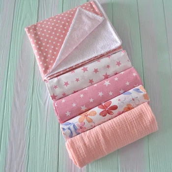 Набір пелюшок 5 шт (бязь, непромокаюча, муслін) Baby Textile 162373663
