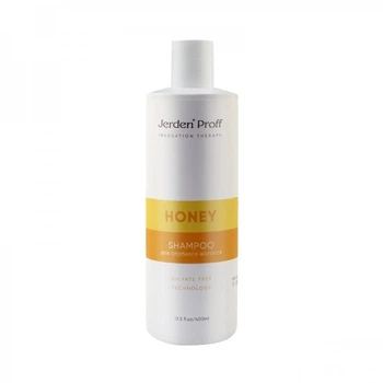 Шампунь для волос Jerden Proff Honey безсульфатный медовый с маточным молочком для слабых поврежденных волос 400 мл