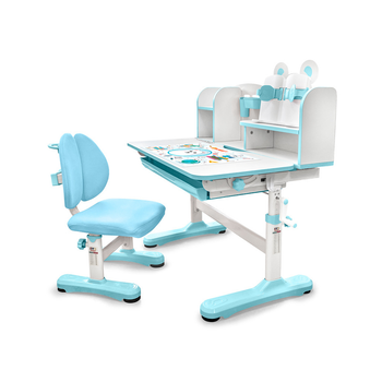 Парта со стулом Evo-kids Panda XL blue (BD-29 BL)