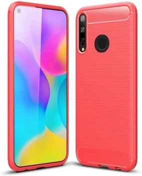 Противоударный чехол Fashion Case Urban для Huawei P40 Lite E Красный