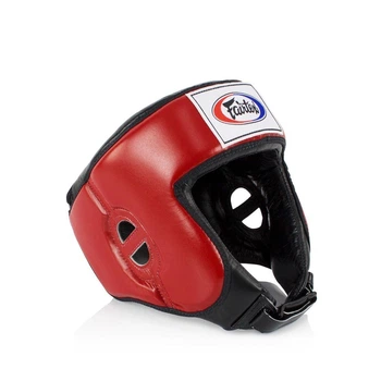 Боксерский шлем Fairtex HG9 Red XL